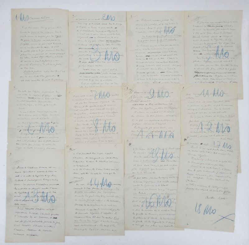 Image supplémentaire du livre Estimation du livre « courrier de Paris : manuscrit autographe signé »