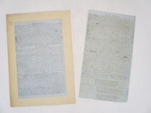 Estimation Lettre autographes - Couverture du livre Estimation du livre « critique littéraire : 2 manuscrits autographes signés »