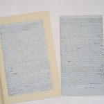 Couverture du livre Estimation du livre &laquo;&nbsp;critique littéraire : 2 manuscrits autographes signés&nbsp;&raquo;