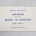 Couverture du livre Estimation du livre &laquo;&nbsp;aribar suivi de Mort d&rsquo;Agélar&nbsp;&raquo;