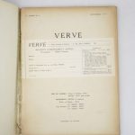 Couverture du livre Estimation du livre &laquo;&nbsp;vERVE&nbsp;&raquo;