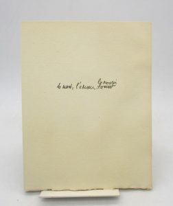 Estimation Edition originale - Couverture du livre Estimation du livre &laquo;&nbsp;la Mort, l&rsquo;Amour, le Mourir&nbsp;&raquo;