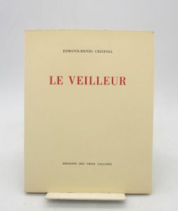 Estimation Edition originale - Couverture du livre Estimation du livre &laquo;&nbsp;le Veilleur&nbsp;&raquo;