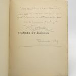 Couverture du livre Estimation du livre &laquo;&nbsp;stances et Élégies&nbsp;&raquo;