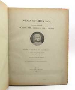 Estimation Edition originale - Couverture du livre Estimation du livre &laquo;&nbsp;johann Sebastian Bach&nbsp;&raquo;