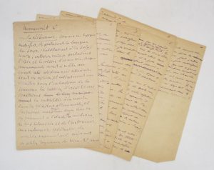 Estimation Lettre autographes - Couverture du livre Estimation du livre « la Lithuanie : manuscrit autographe »