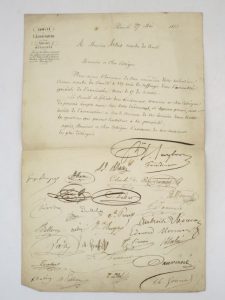 Estimation Lettre autographes - Couverture du livre Estimation du livre &laquo;&nbsp;lettre signée&nbsp;&raquo;