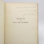 Couverture du livre Estimation du livre &laquo;&nbsp;juliette au pays des Hommes&nbsp;&raquo;