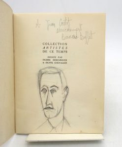Estimation Edition originale - Couverture du livre Estimation du livre &laquo;&nbsp;bernard Buffet&nbsp;&raquo;