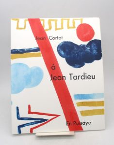 Estimation Livre illustré - Couverture du livre Estimation du livre &laquo;&nbsp;À Jean Tardieu&nbsp;&raquo;