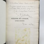 Couverture du livre Estimation du livre &laquo;&nbsp;suzanne et l&rsquo;Italie : lettres familières&nbsp;&raquo;