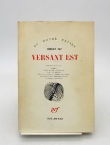 Estimation Edition originale - Couverture du livre Estimation du livre « versant Est et autres poèmes »