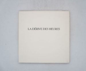 Estimation Livre illustré - Couverture du livre Estimation du livre &laquo;&nbsp;la Dérive des heures&nbsp;&raquo;