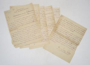 Estimation Lettre autographes - Couverture du livre Estimation du livre &laquo;&nbsp;observations sur le Naturisme : manuscrit autographe signé&nbsp;&raquo;