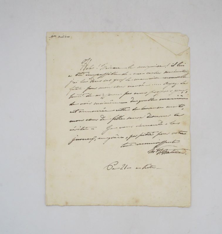 Couverture du livre Estimation du livre &laquo;&nbsp;lettre autographe signée&nbsp;&raquo;