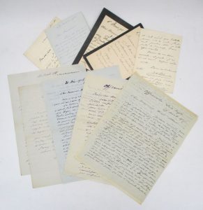 Estimation Lettre autographes - Couverture du livre Estimation du livre &laquo;&nbsp;correspondance inédite à Henri Albert : 15 lettres autographes signées&nbsp;&raquo;