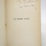 Couverture du livre Estimation du livre &laquo;&nbsp;les Hommes tigres&nbsp;&raquo;