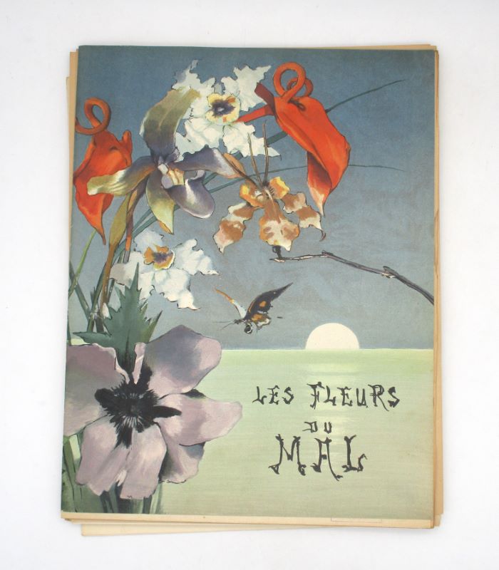 Image supplémentaire du livre Estimation du livre « ensemble de 14 grands formats musicaux de poèmes de Baudelaire »