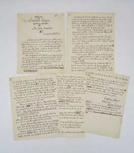 Estimation Lettre autographes - Couverture du livre Estimation du livre « mémoires de Sosthène Chopin, gentleman cabrioleur : manuscrit autographe signé »