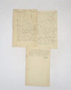 Estimation Lettre autographes - Couverture du livre Estimation du livre « musée de Béguines par Georges Rodenbach : manuscrit autographe »