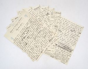 Estimation Lettre autographes - Couverture du livre Estimation du livre « défense de la langue française – Psychanalyse : manuscrit autographe signé Lancelot »