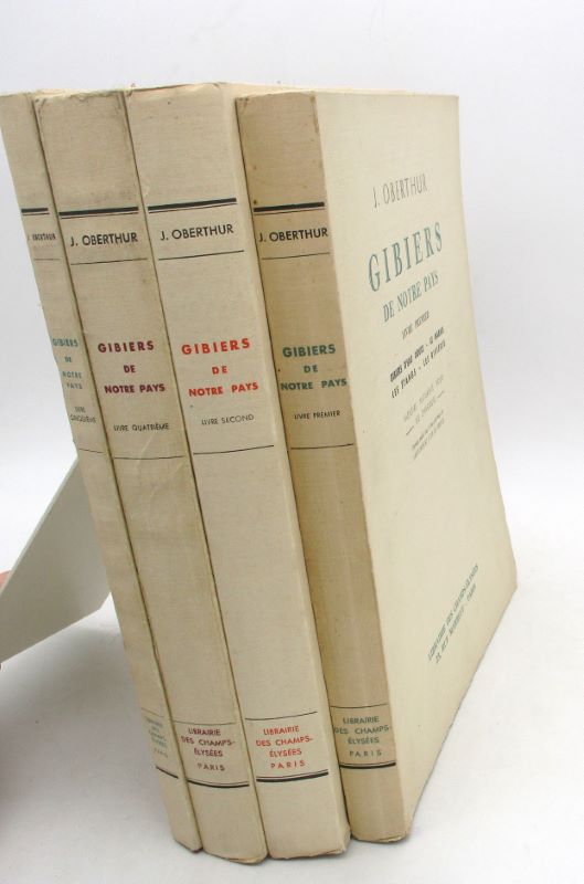 Couverture du livre Estimation du livre &laquo;&nbsp;gibiers de notre pays&nbsp;&raquo;