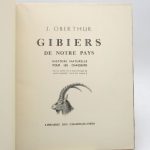 Couverture du livre Estimation du livre &laquo;&nbsp;gibiers de notre pays&nbsp;&raquo;