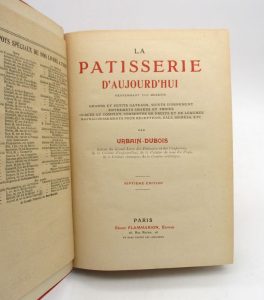 Estimation Arts de vivre – Gastronomie - Couverture du livre Estimation du livre « la Pâtisserie aujourd’hui »