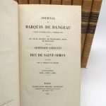 Couverture du livre Estimation du livre &laquo;&nbsp;journal du marquis de Dangeau avec les additions du duc de Saint-Simon&nbsp;&raquo;
