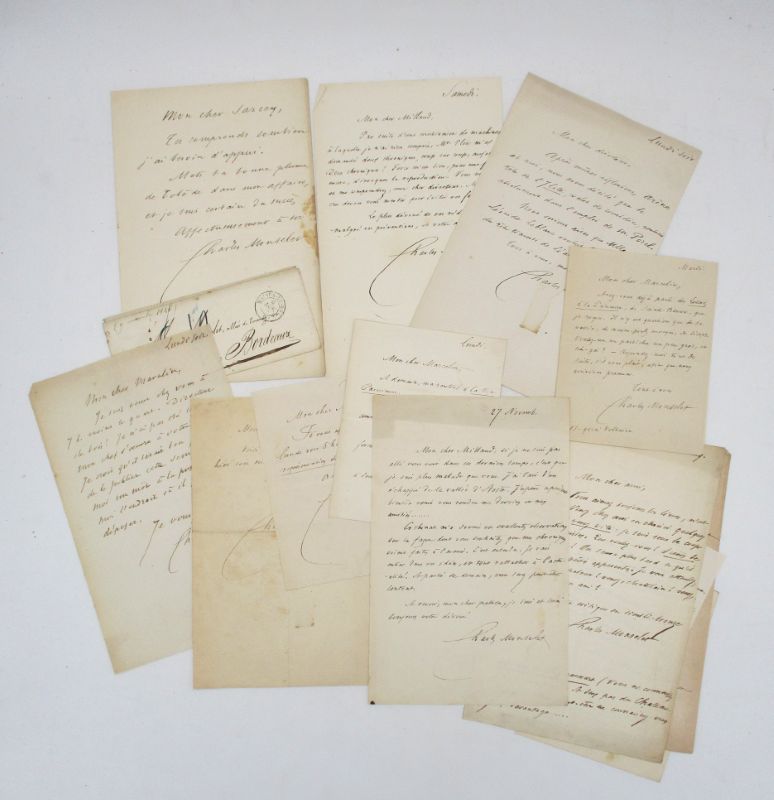 Image supplémentaire du livre Estimation du livre « 13 lettres et notes autographes signées »