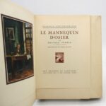 Couverture du livre Estimation du livre &laquo;&nbsp;histoire contemporaine – Le Mannequin d&rsquo;osier&nbsp;&raquo;