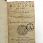 Couverture du livre Estimation du livre &laquo;&nbsp;traicté de l&rsquo;ange gardien [suivi de: ] L&rsquo;ange gardien protecteur spécialement des mourants [suivi de: ] L&rsquo;Ange gardien&nbsp;&raquo;