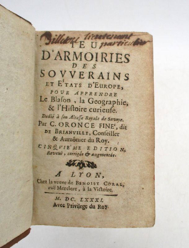 Image supplémentaire du livre Estimation du livre « jeu d’Armoiries des Souverains et Estats d’Europe, pour apprendre le Blason, la Géographie et l’Histoire curieuse »