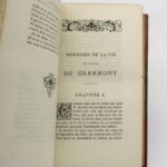 Couverture du livre Estimation du livre « mémoires du comte de Grammont »