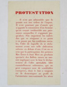 Estimation Arts de vivre – Gastronomie - Couverture du livre Estimation du livre &laquo;&nbsp;protestation : tract&nbsp;&raquo;