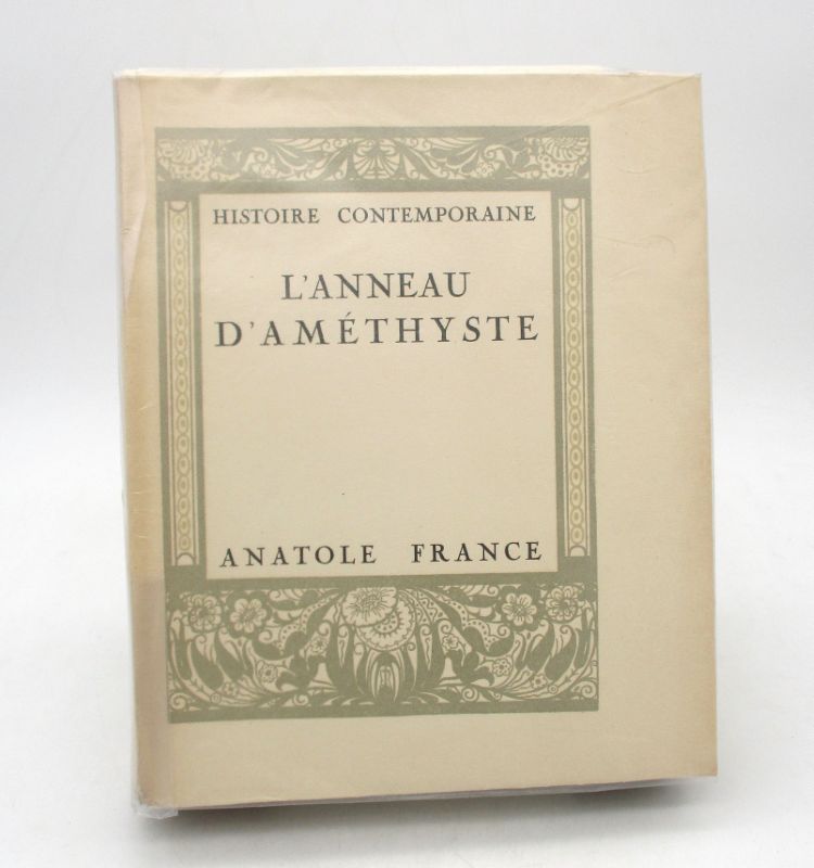 Couverture du livre Estimation du livre &laquo;&nbsp;l&rsquo;Anneau d&rsquo;améthyste&nbsp;&raquo;