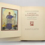 Couverture du livre Estimation du livre &laquo;&nbsp;l&rsquo;Anneau d&rsquo;améthyste&nbsp;&raquo;
