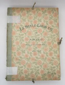 Estimation Beaux-Arts - Couverture du livre Estimation du livre « le Style Louis XVI : Recueil de motifs choisis d’architecture au XVIIIe siècle »