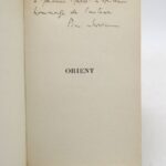 Couverture du livre Estimation du livre « orient suivi de Le Cas Servien par Paul Valéry »