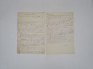 Estimation Lettre autographes - Couverture du livre Estimation du livre &laquo;&nbsp;À propos du « Berceau » : Lettre autographe signée&nbsp;&raquo;