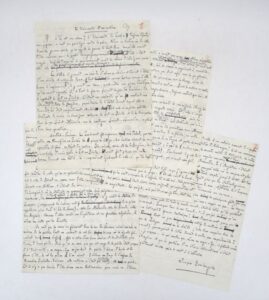 Estimation Lettre autographes - Couverture du livre Estimation du livre &laquo;&nbsp;l&rsquo;Université et son recteur : manuscrit autographe signé&nbsp;&raquo;