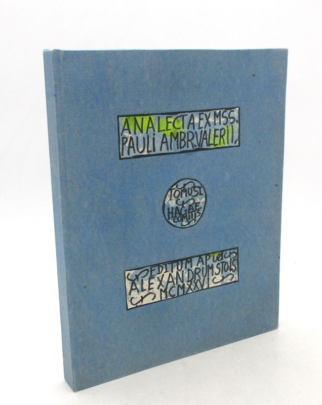 Couverture du livre Estimation du livre &laquo;&nbsp;analecta&nbsp;&raquo;
