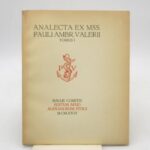 Couverture du livre Estimation du livre « analecta »