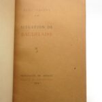 Couverture du livre Estimation du livre &laquo;&nbsp;situation de Baudelaire&nbsp;&raquo;