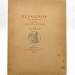 Couverture du livre Estimation du livre &laquo;&nbsp;eupalinos ou l&rsquo;Architecte précédé de L&rsquo;Âme et la Danse&nbsp;&raquo;