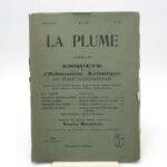 Couverture du livre Estimation du livre &laquo;&nbsp;la Plume : Numéro spécial consacré à Charles Baudelaire&nbsp;&raquo;