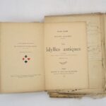 Couverture du livre Estimation du livre &laquo;&nbsp;les Idylles antiques : édition imprimée et manuscrits autographes&nbsp;&raquo;