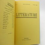 Couverture du livre Estimation du livre &laquo;&nbsp;littérature&nbsp;&raquo;