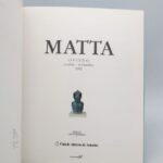 Couverture du livre Estimation du livre &laquo;&nbsp;matta&nbsp;&raquo;