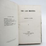 Couverture du livre Estimation du livre « tra los montes »